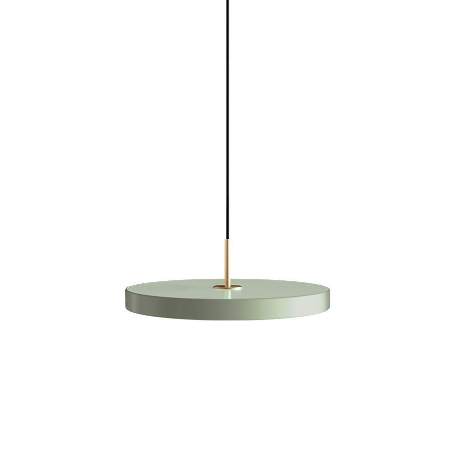 Asteria Pendel Medium Nuance Olive/Brass