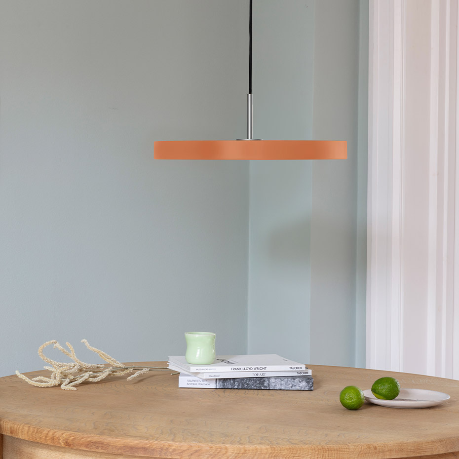 Asteria Pendel Medium Nuance Orange/Steel