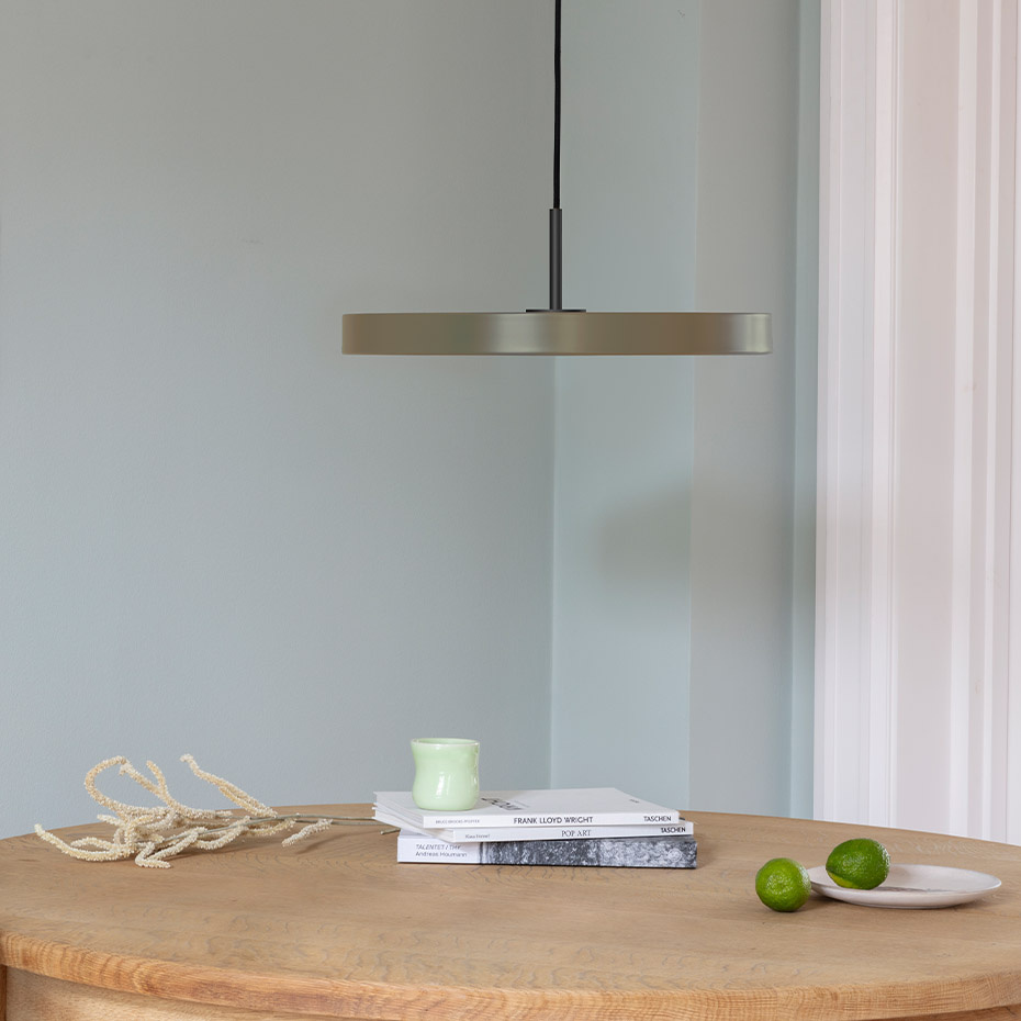 Asteria Pendel Medium Taupe/Black