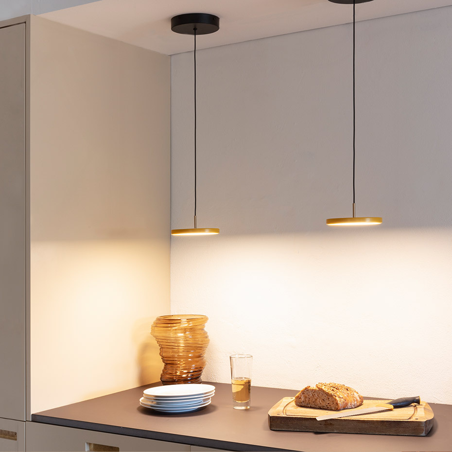 Asteria Pendel Micro Nuance Rose/Brass V1