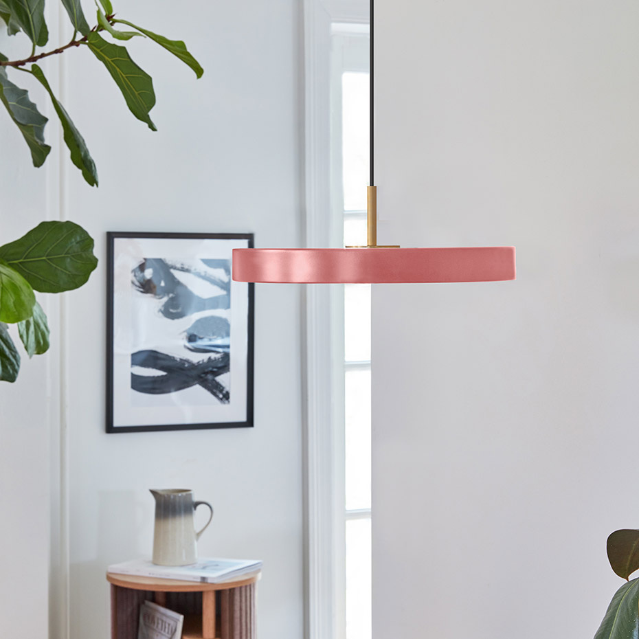 Asteria Pendel Mini Nuance Rose/Steel