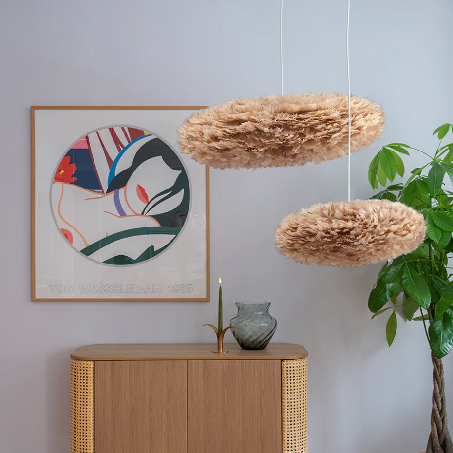 Eos Esther Lampskärm Large Light Brown