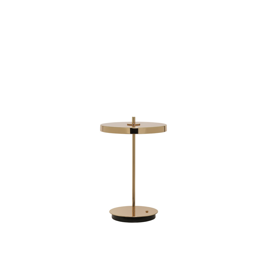 Asteria Move Portable Bordslampa Polished Brass
