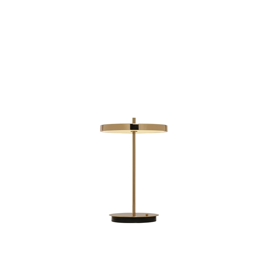 Asteria Move Portable Bordslampa Polished Brass