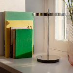 Asteria Move Portable Bordslampa Polished Steel Asteria Move Portable Bordslampa Polished Steel