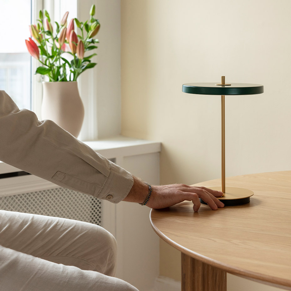 Asteria Move Portable Bordslampa Forest Green