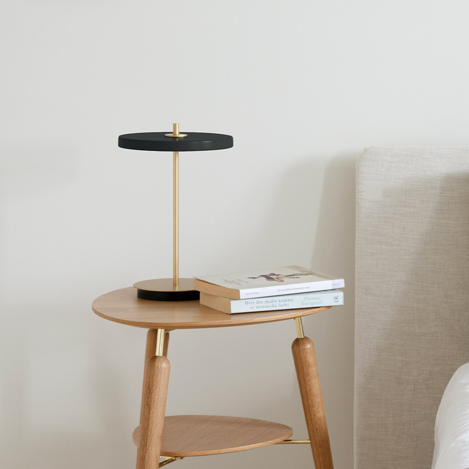 Asteria Move Portable Bordslampa Black