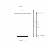 Asteria Move Portable Bordslampa Nuance Rose Asteria Move Portable Bordslampa Nuance Rose