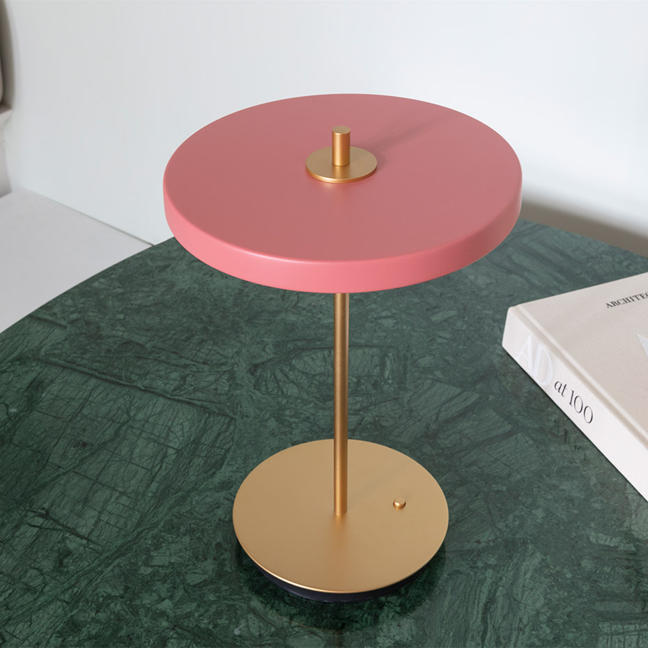 Asteria Move Portable Bordslampa Nuance Rose