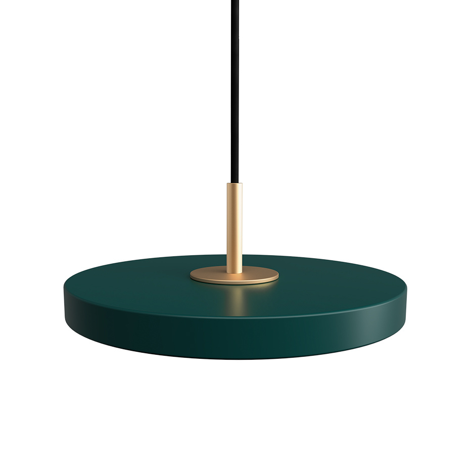 Asteria Pendel Micro Forest Green/Brass V2