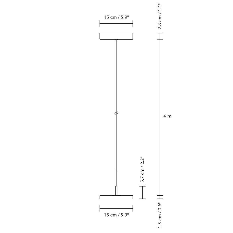 Asteria Pendel Micro Nuance Mist/Brass V2