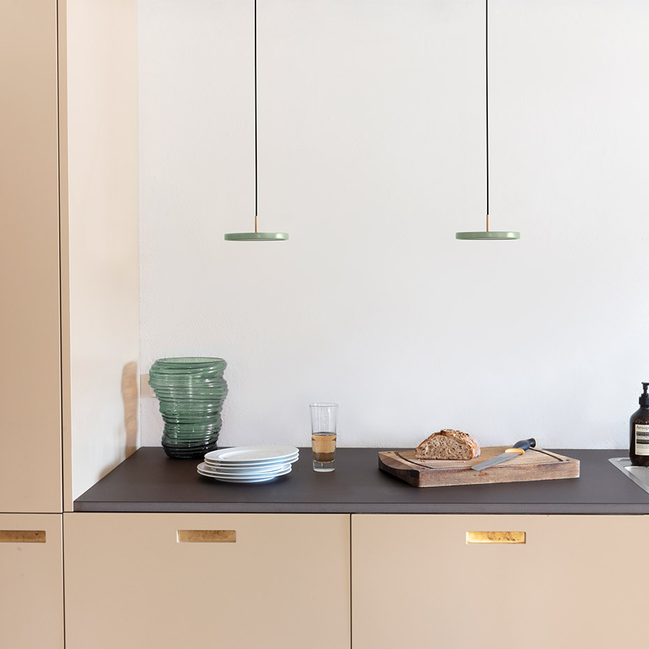 Asteria Pendel Micro Nuance Olive/Brass V2