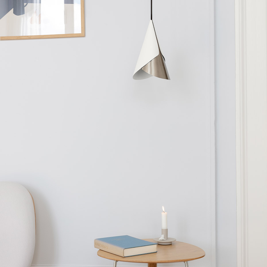 Cornet Lampskärm Nuance Mist/Steel