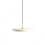 Asteria Plus Pendel Medium Pearl White/Brass Asteria Plus Pendel Medium Pearl White/Brass