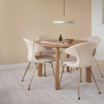 Asteria Plus Pendel Medium Pearl White/Brass Asteria Plus Pendel Medium Pearl White/Brass