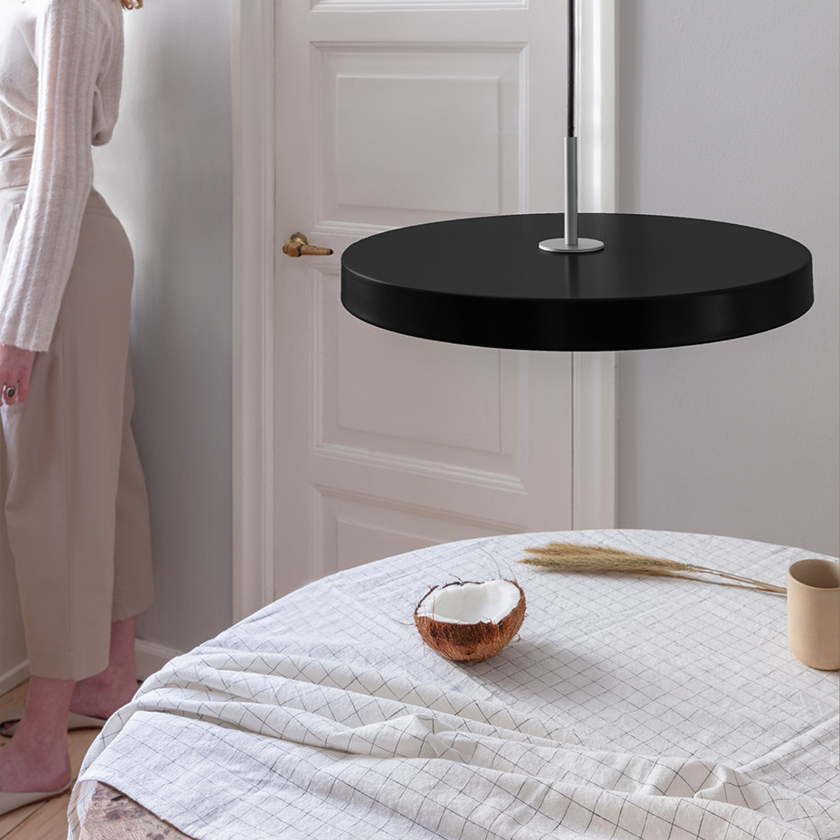 Asteria Plus Pendel Medium Black/Steel