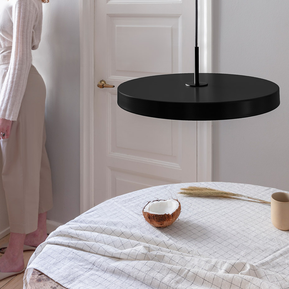 Asteria Plus Pendel Medium Black/Black