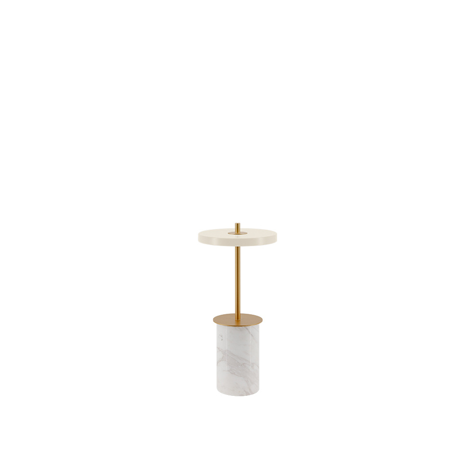 Asteria Move Portable Bordslampa Mini White Marble