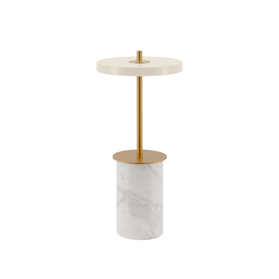 Asteria Move Portable Bordslampa Mini White Marble