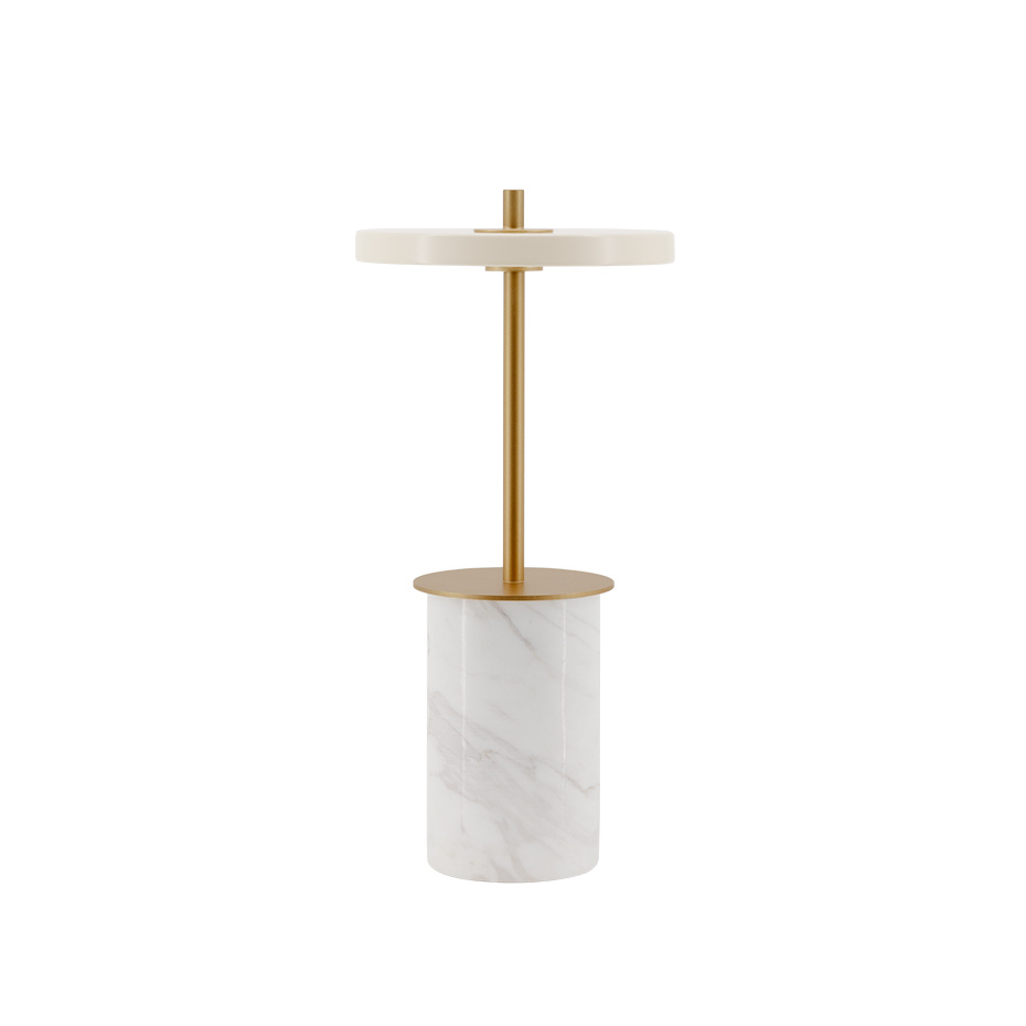 Asteria Move Portable Bordslampa Mini White Marble