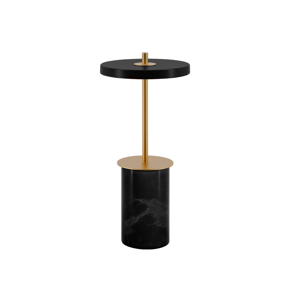 Asteria Move Portable Bordslampa Mini Black Marble