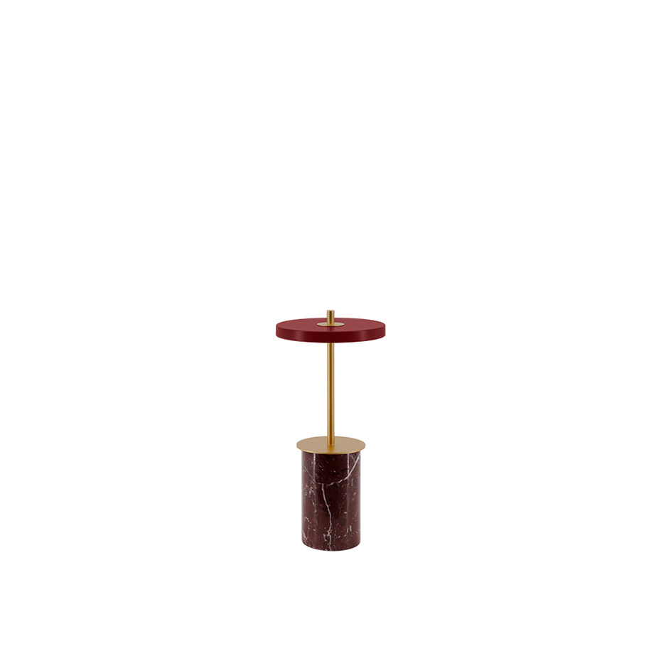 Asteria Move Portable Bordslampa Mini Red Marble
