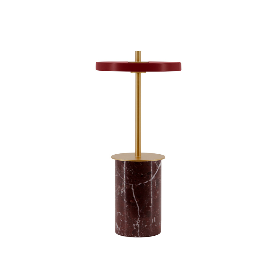 Asteria Move Portable Bordslampa Mini Red Marble
