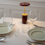 Asteria Move Portable Bordslampa Mini Red Marble Asteria Move Portable Bordslampa Mini Red Marble