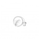 Cord Set Lampupphäng Textilsladd White E27 Cord Set Lampupphäng Textilsladd White E27