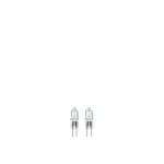 Halogen 12V 16W (=20W) 2900K G4 2-Pack Halogen 12V 16W (=20W) 2900K G4 2-Pack