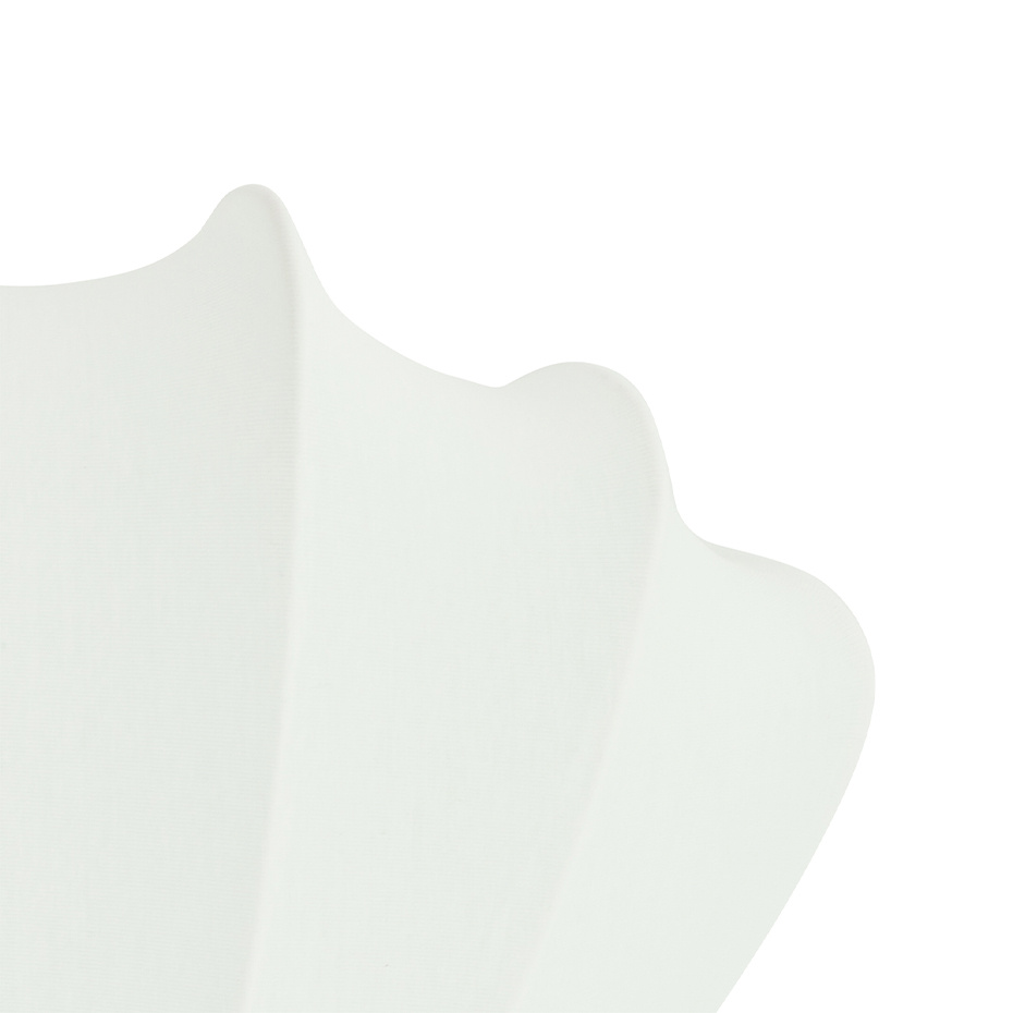 Anna Vägglampa Bomullsjersey Vit