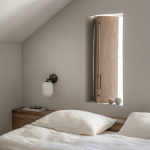 Noor Vägglampa Opalglas/Svart Krom Noor Vägglampa Opalglas/Svart Krom