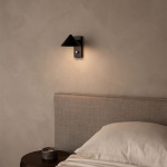 Kuro Read Vägglampa Mattsvart/Svart Krom Kuro Read Vägglampa Mattsvart/Svart Krom