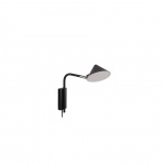 Kuro Vägglampa Mattsvart/Svart Krom Kuro Vägglampa Mattsvart/Svart Krom