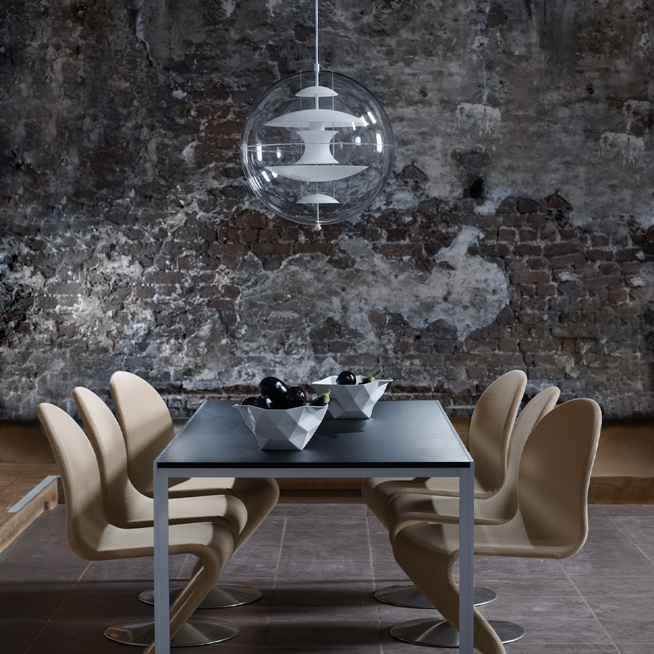 VP Globe Pendel Ø50 Glass