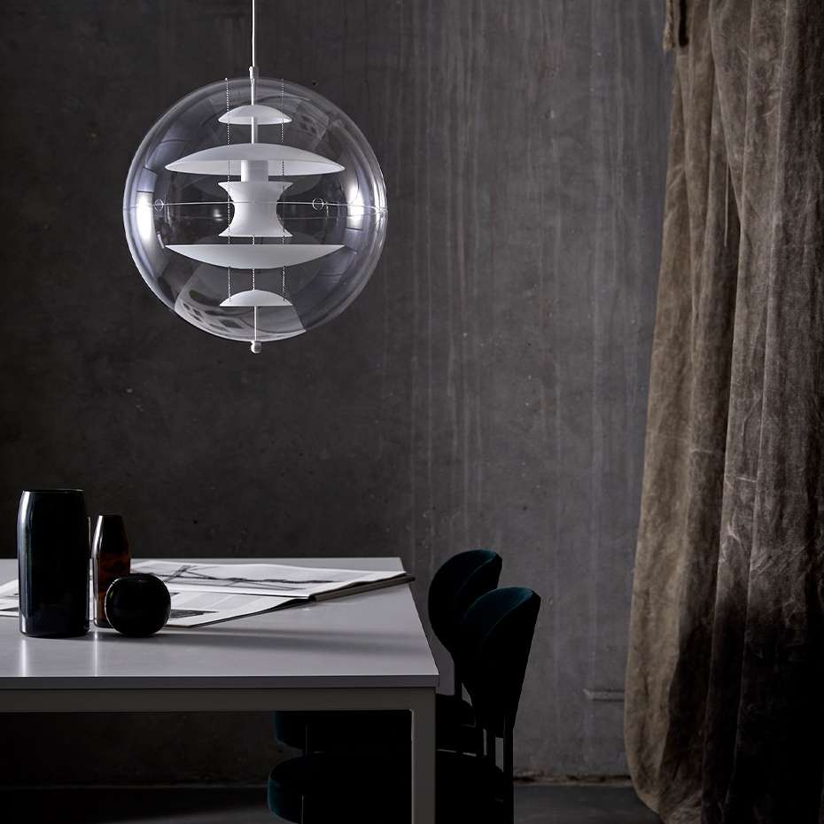 VP Globe Pendel Ø40 Glass