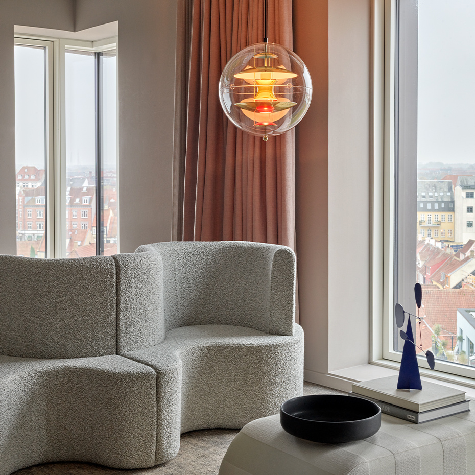 VP Globe Pendel Ø40 Brass