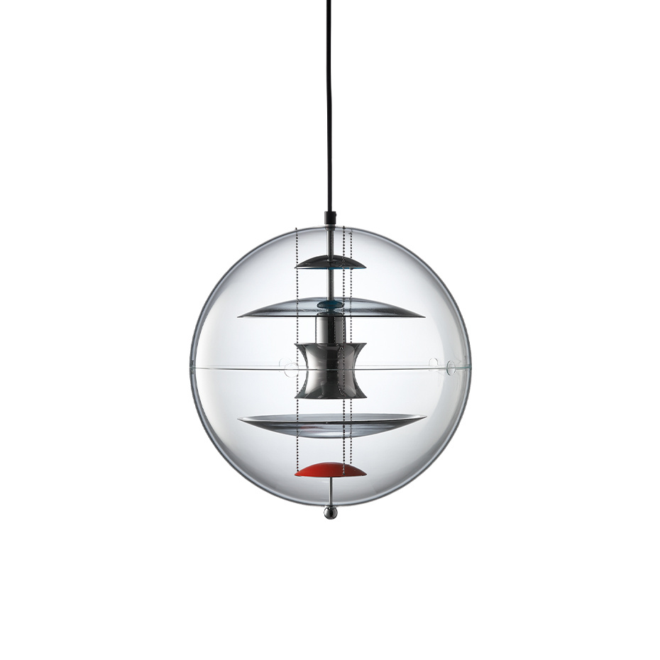 Verpan VP Globe Pendel Ø40 Coloured Glass