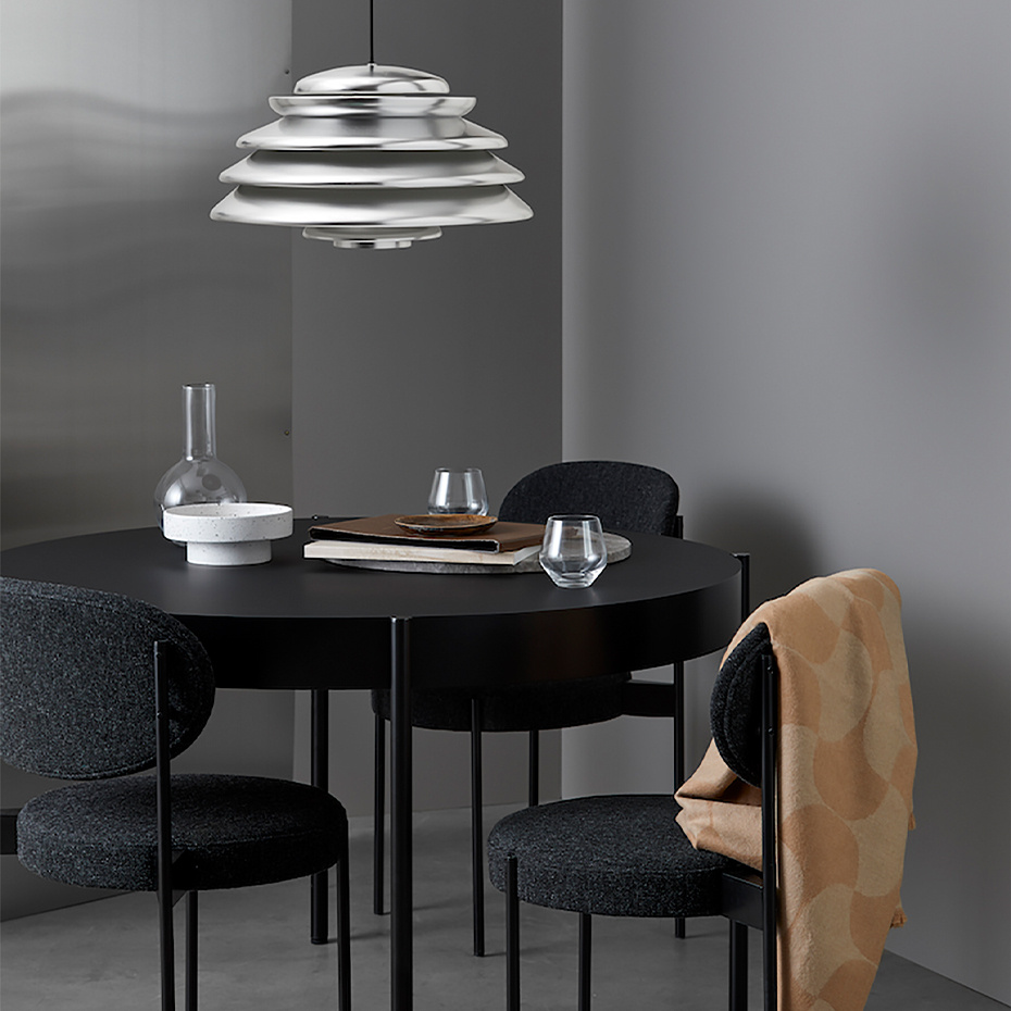 Hive Pendel Polished Aluminium