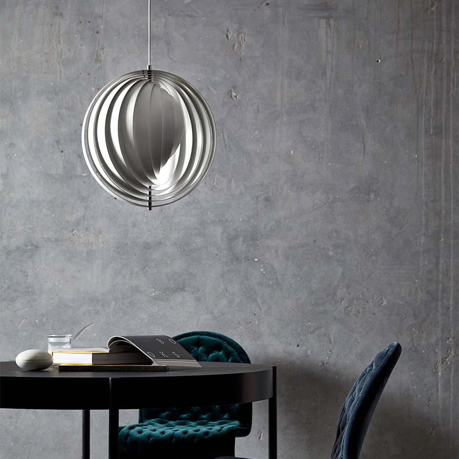 Moon Pendel Small White