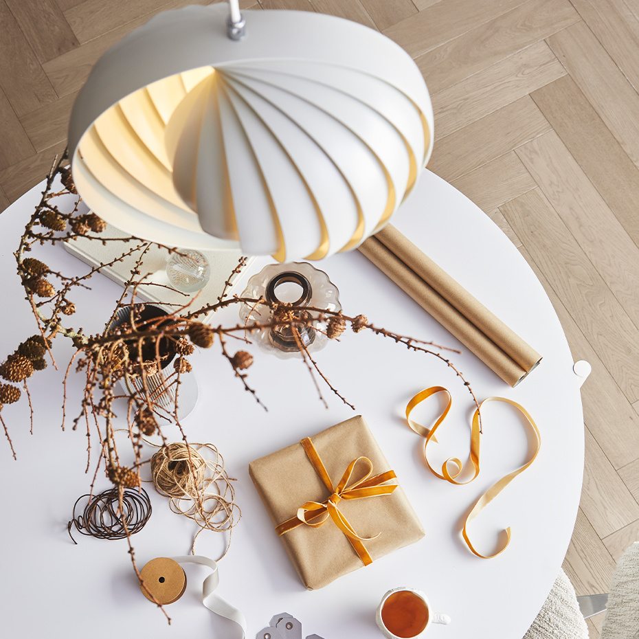 Moon Pendel Large White