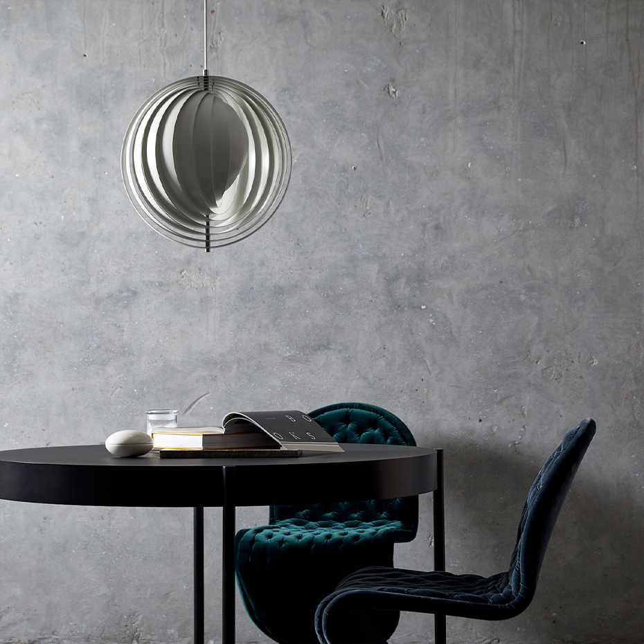 Moon Pendel Large White