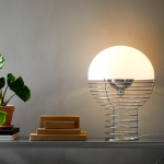 Wire Bordslampa Chrome Wire Bordslampa Chrome