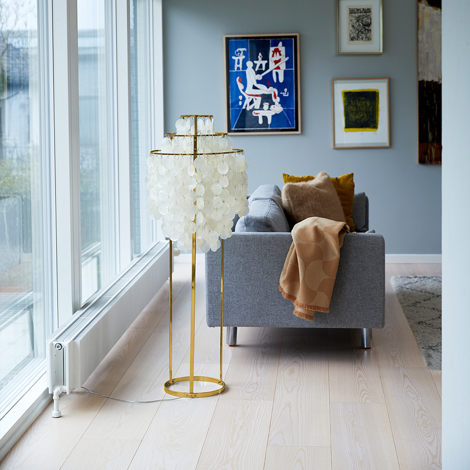 Fun Golvlampa 1STM Brass