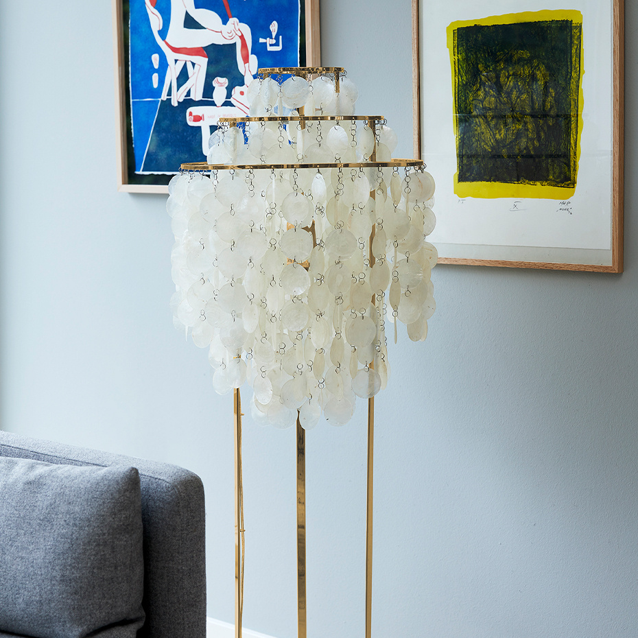 Fun Golvlampa 1STM Brass