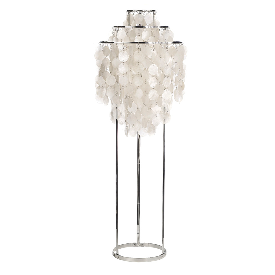 Verpan Fun Golvlampa 1STM Chrome