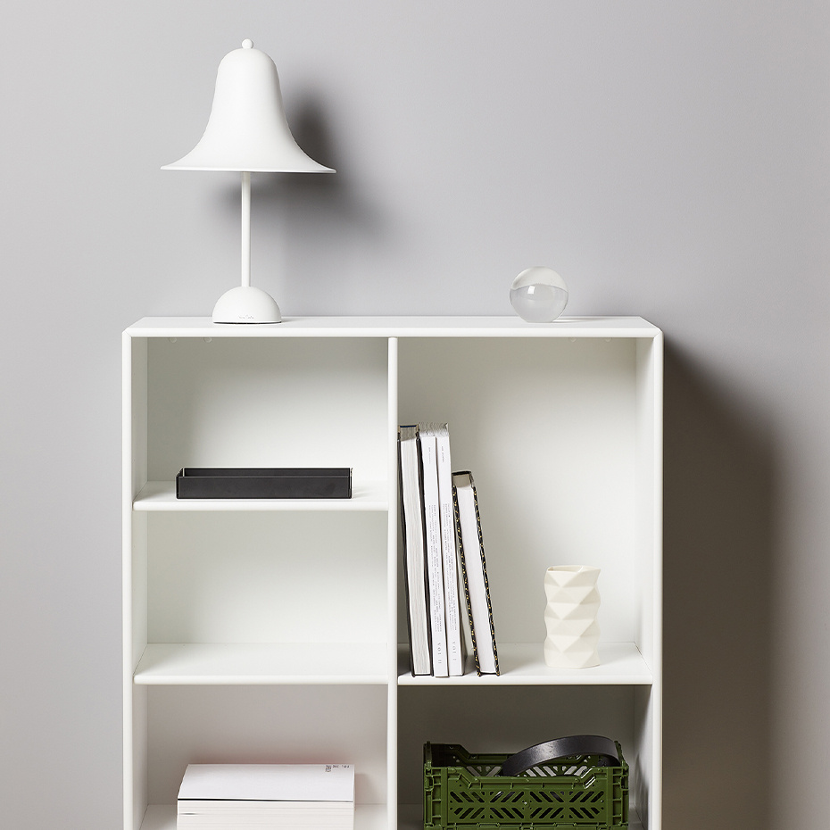 Pantop Bordslampa Ø23cm Matt White