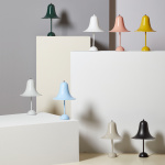 Pantop Bordslampa Ø23cm Mint Grey Pantop Bordslampa Ø23cm Mint Grey