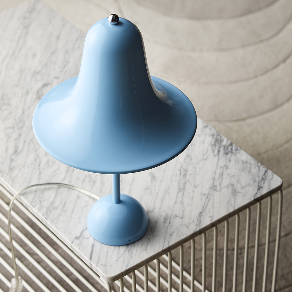 Pantop Bordslampa Ø23cm Light Blue