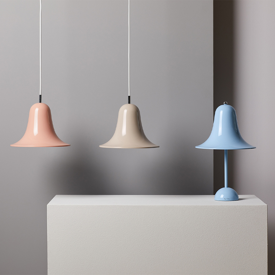 Pantop Pendel Ø23cm Matt White